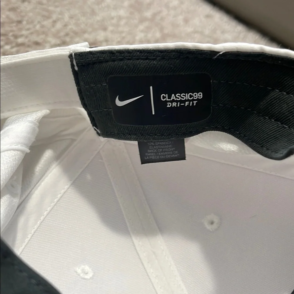NWOT Nike Classic White Cap - Picture 5 of 8